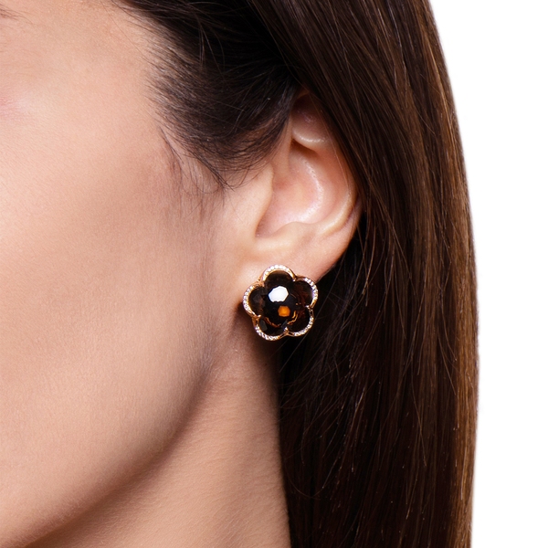 Kolczyki różowe złoto PASQUALE BRUNI