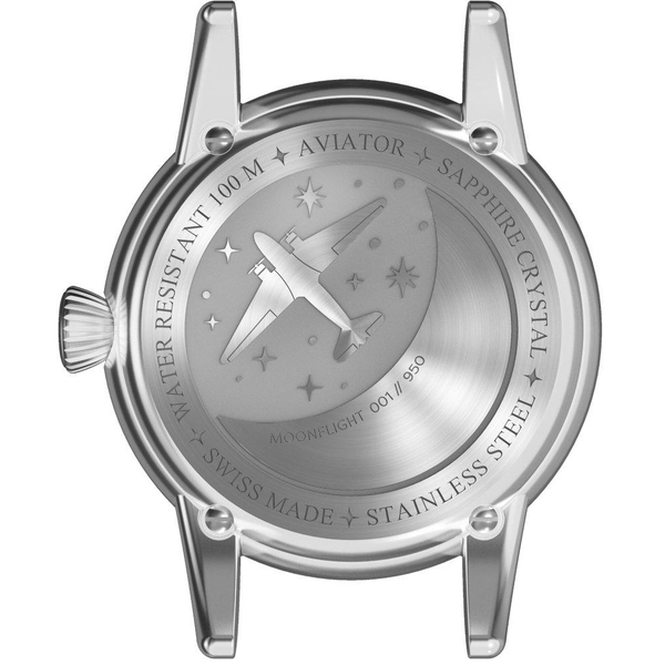ZEGAREK AVIATOR DOUGLAS MOONFLIGHT GEMSTONE EDITION