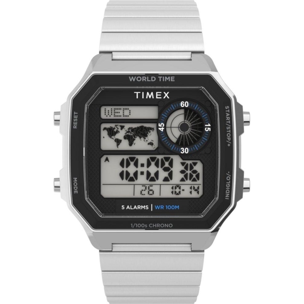 ZEGAREK TIMEX WORLD TIME DIGITAL