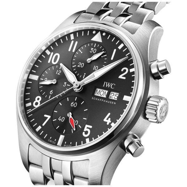 ZEGAREK IWC SCHAFFHAUSEN PILOT'S CHRONOGRAPH 41