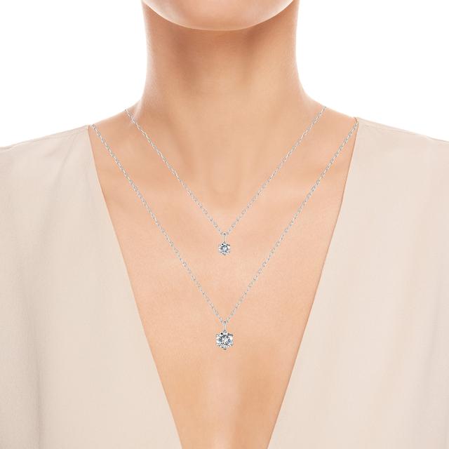 Naszyjnik złoty Słoneczne Diamenty W.KRUK