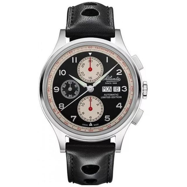 ZEGAREK ATLANTIC WORLDMASTER PRESTIGE VALJOUX CHRONOGRAPH LIMITED EDITION