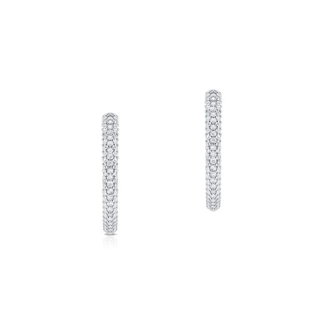 Kolczyki złote z diamentami