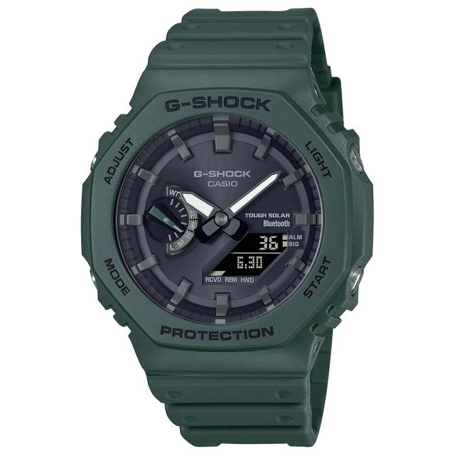 ZEGAREK G-SHOCK Octagon Green CasiOak