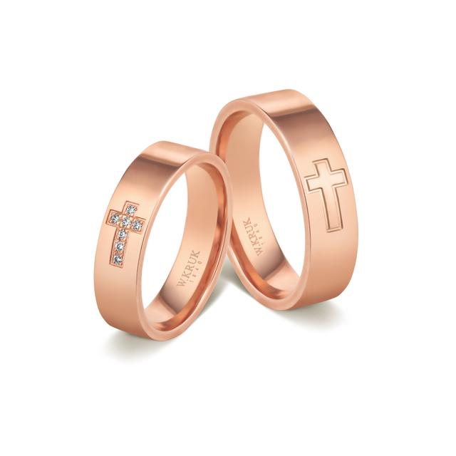 Obrączka złota HOLINESS męska