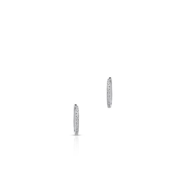 Kolczyki białe złoto RECARLO