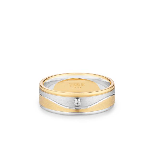 Komplet obrączek złotych RIVA