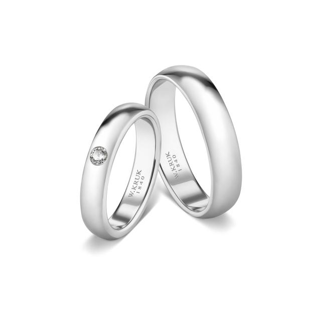 Obrączka srebrna męska SARAGOSSA