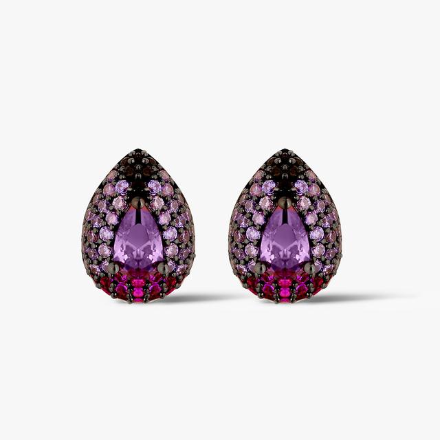 Kolczyki srebrne Meteory