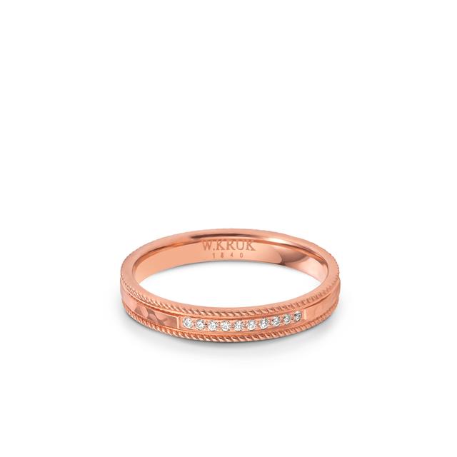 Komplet obrączek złotych MYSTIC