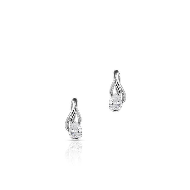 Kolczyki srebrne z cyrkoniami
