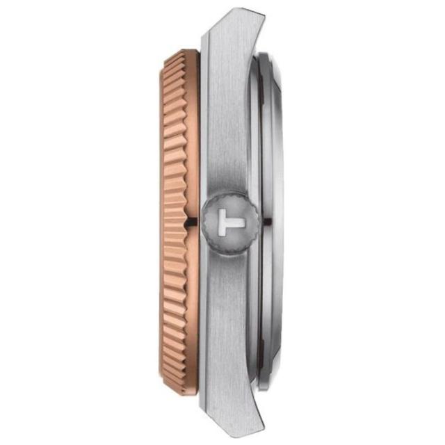 TISSOT PRX 35mm Powermatic 80 Steel & 18K Gold Bezel