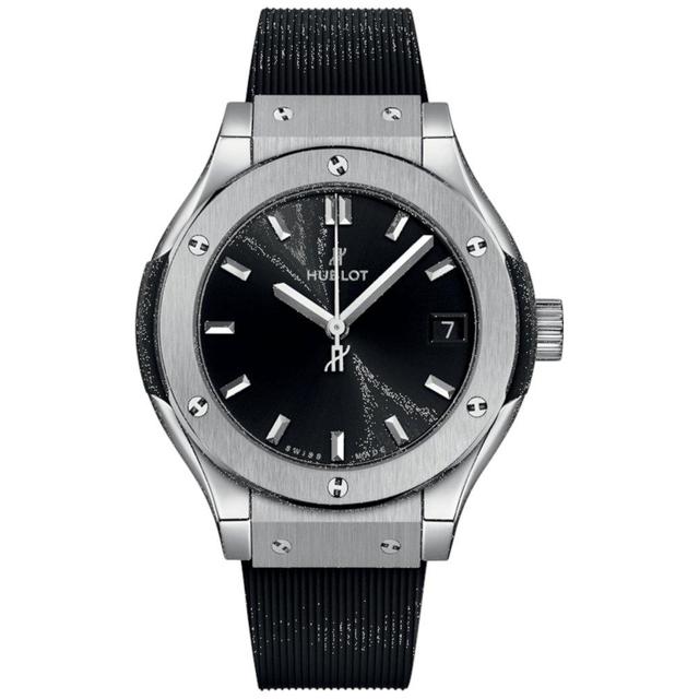 ZEGAREK HUBLOT CLASSIC FUSION TITANIUM