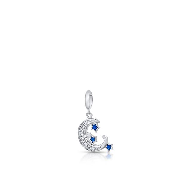 Zawieszka srebrna z cyrkoniami i emalią Lovely Beads