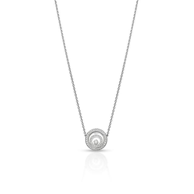 Naszyjnik białe złoto HAPPY DIAMONDS HEART Chopard