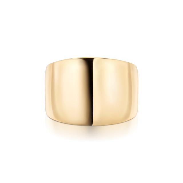 Pierścionek złoty maxi