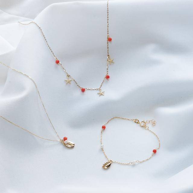 Naszyjnik złoty Santorini