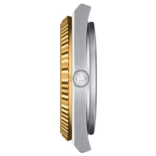 TISSOT PRX POWERMATIC 80 STEEL AND 18K GOLD BEZEL
