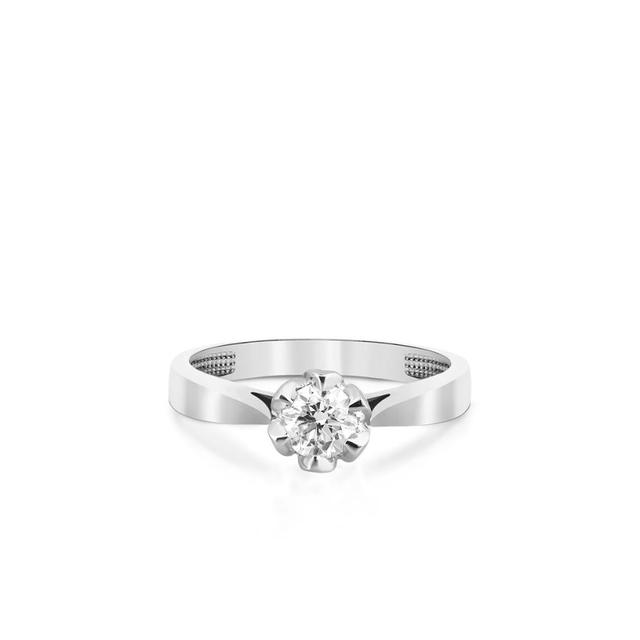 Pierścionek zaręczynowy złoty Romantyczny