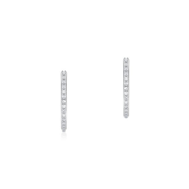 Kolczyki złote z diamentami