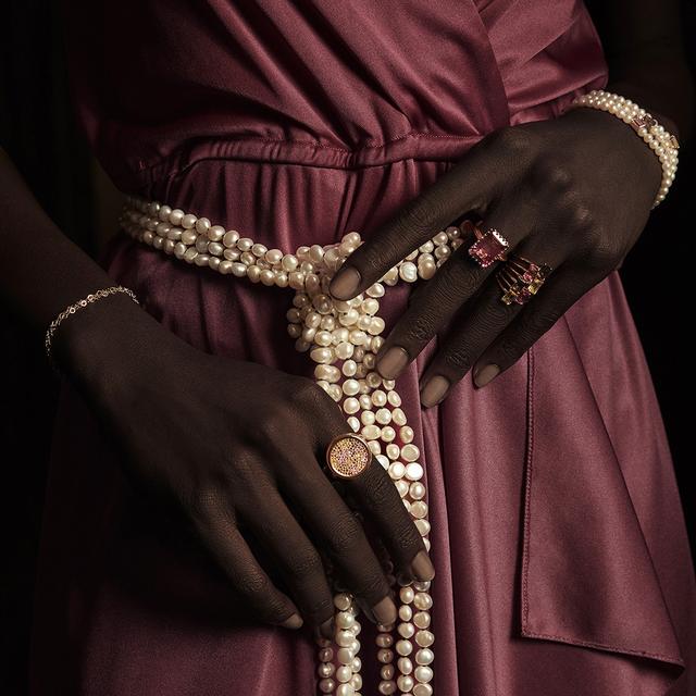 Pierścionek złoty Ginette NY