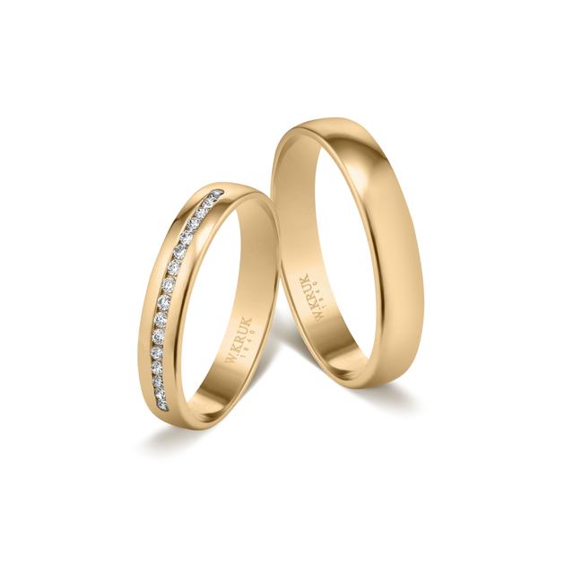 Obrączka złota SPERANZA damska