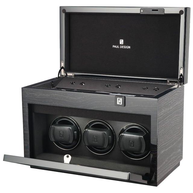 ROTOMAT PAUL DESIGN GENTLEMEN 3+5 BLACK APRICOT