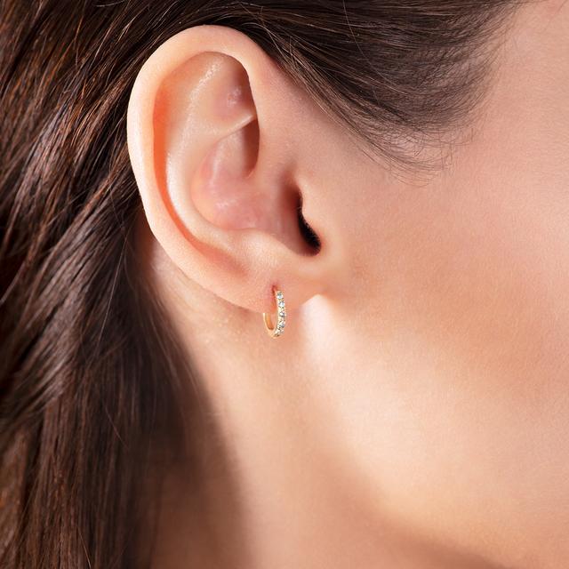 Kolczyk złoty Alchemia