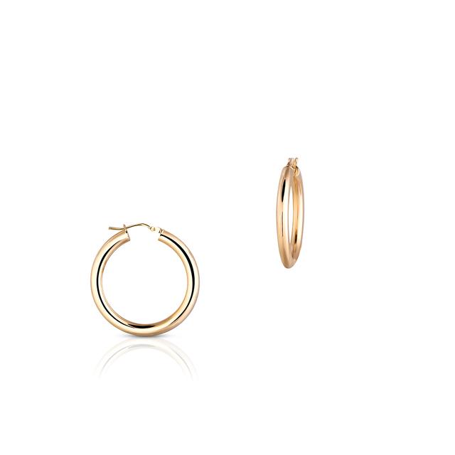 Kolczyki złote koła