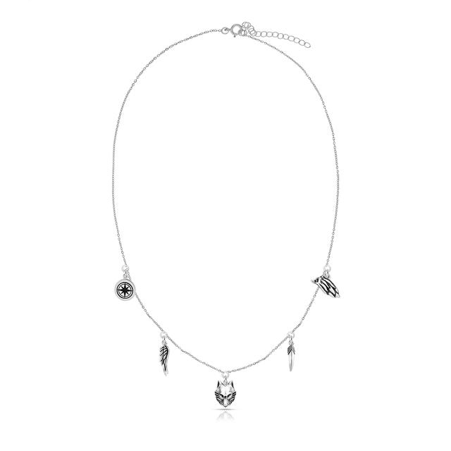 Naszyjnik choker srebrny Freedom