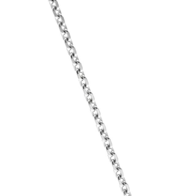 Łańcuszek srebrny ankier