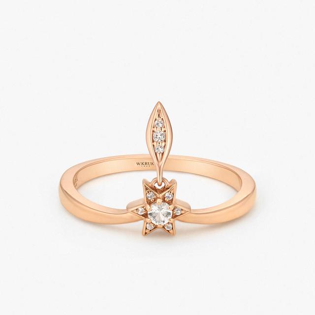 Pierścionek złoty Follow