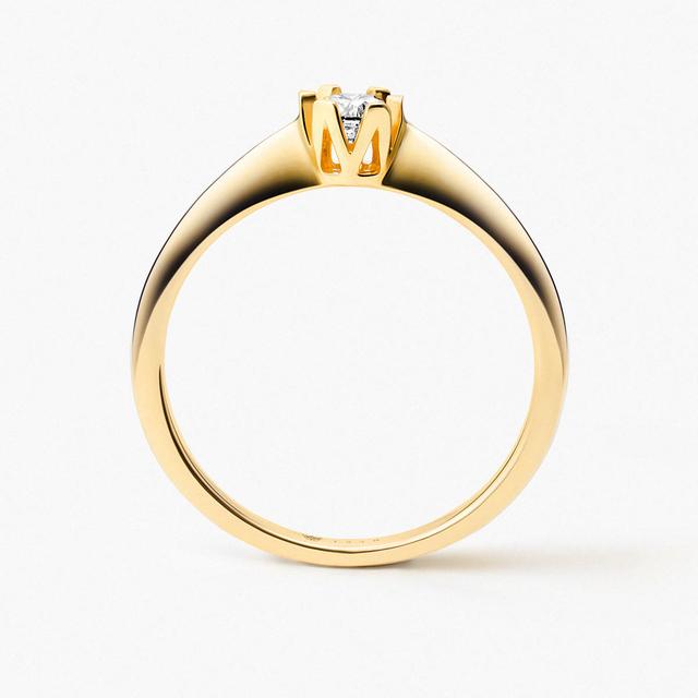 Pierścionek złoty Jedyny