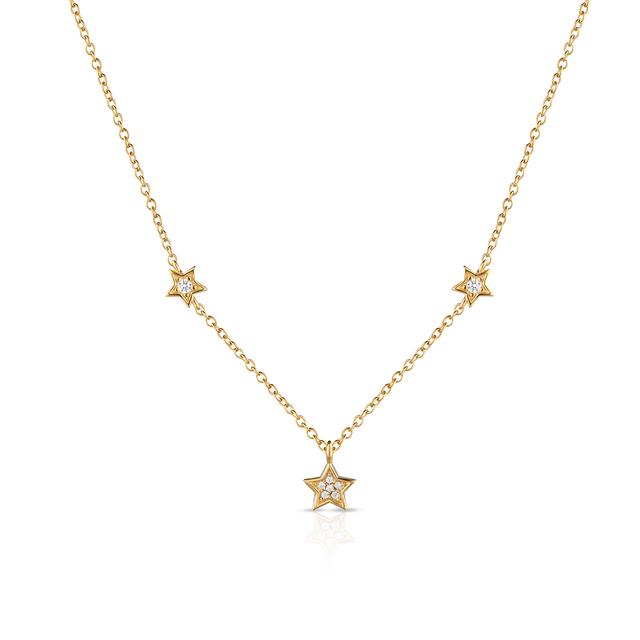Naszyjnik srebrny Little Star