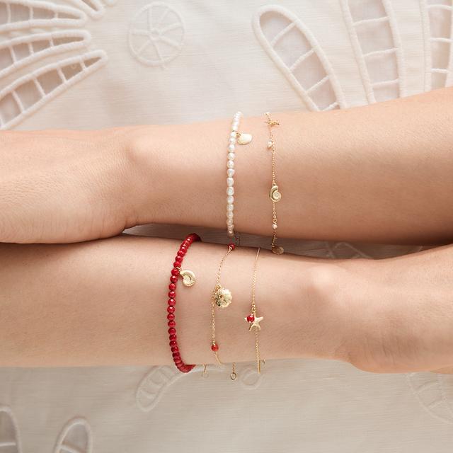 Bransoleta złota Santorini