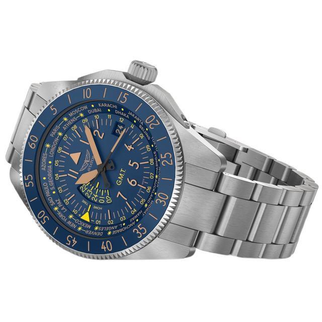 ZEGAREK AVIATOR AIRACOBRA GMT