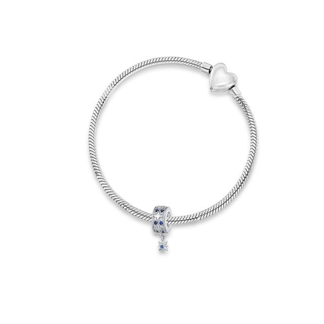 Zawieszka srebrna z motywem gwiazd Lovely Beads