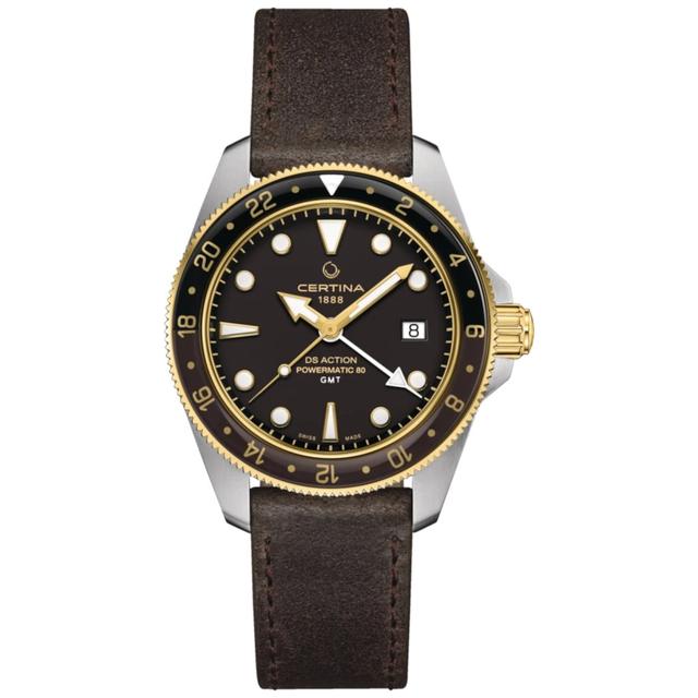 ZEGAREK CERTINA DS Action GMT Powermatic 80