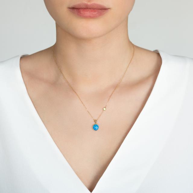 Naszyjnik złoty Laguna