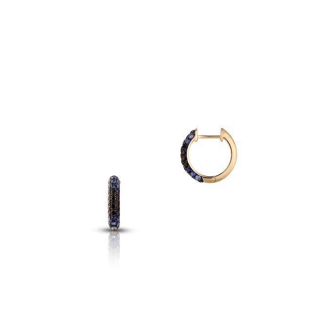 Kolczyki złote Kwiaty Nocy