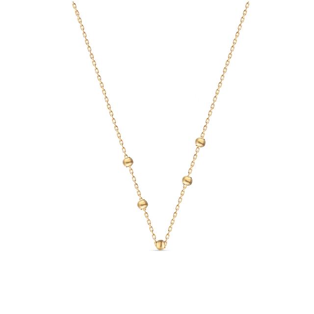 Naszyjnik złoty z kulkami