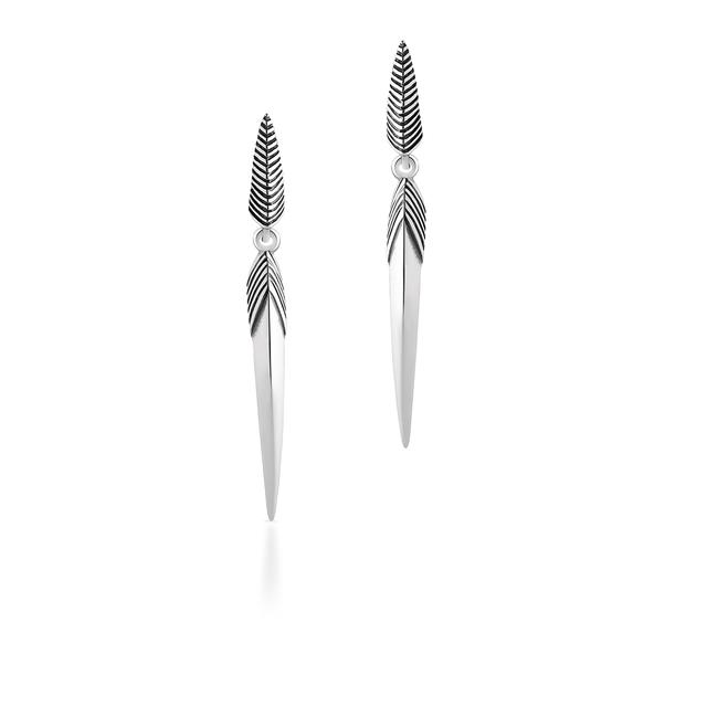 Kolczyki srebrne Freedom