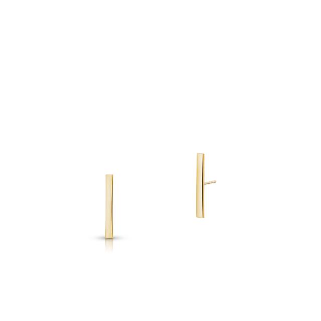 Kolczyki złote minimalistyczne