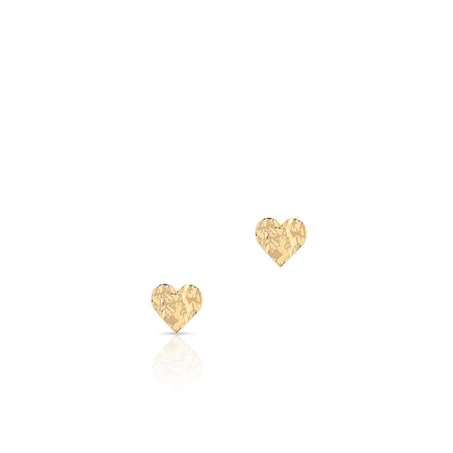 Kolczyki złote serca