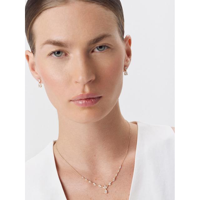 Naszyjnik złoty z cyrkoniami Ceremonials