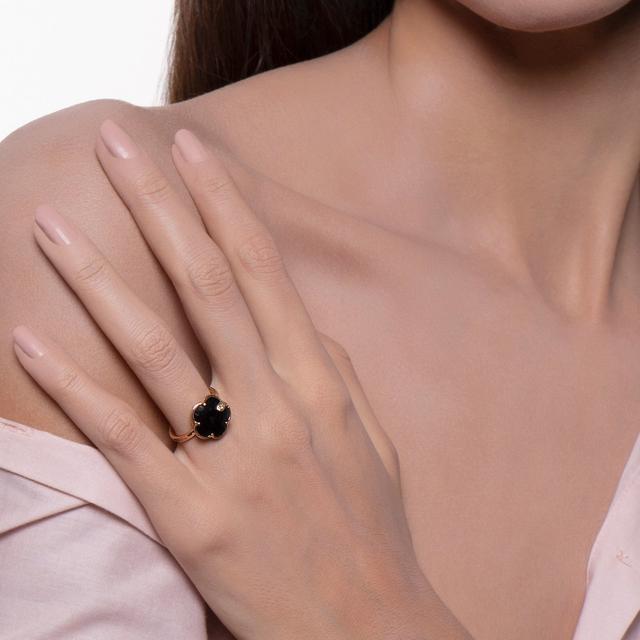 Pierścionek różowe złoto Pasquale Bruni