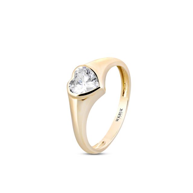 Pierścionek złoty Lollipop