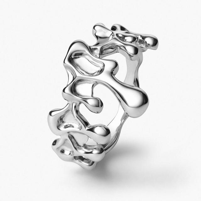 Pierścionek srebrny Modern