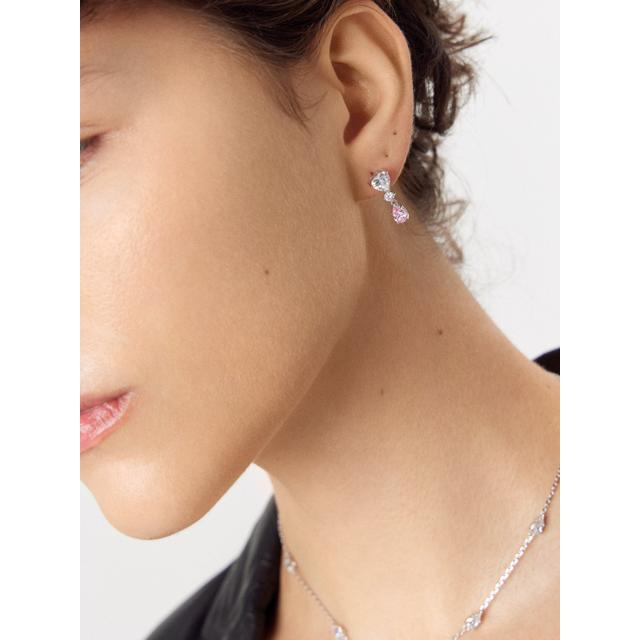 Kolczyki srebrne z cyrkoniami Ceremonials