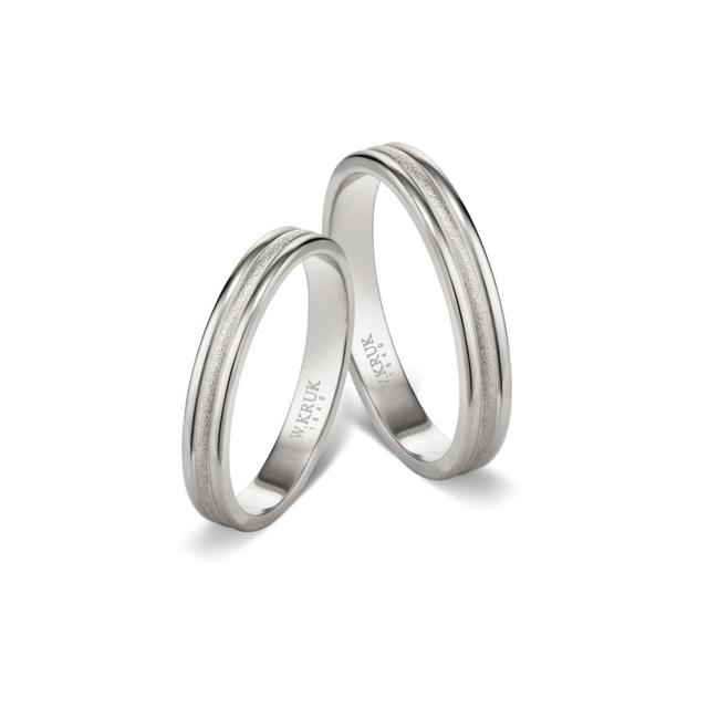 Obrączka złota POETICA męska